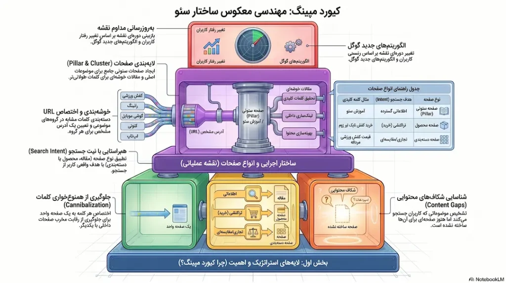 اینفوگرافی کیوورد مپینگ